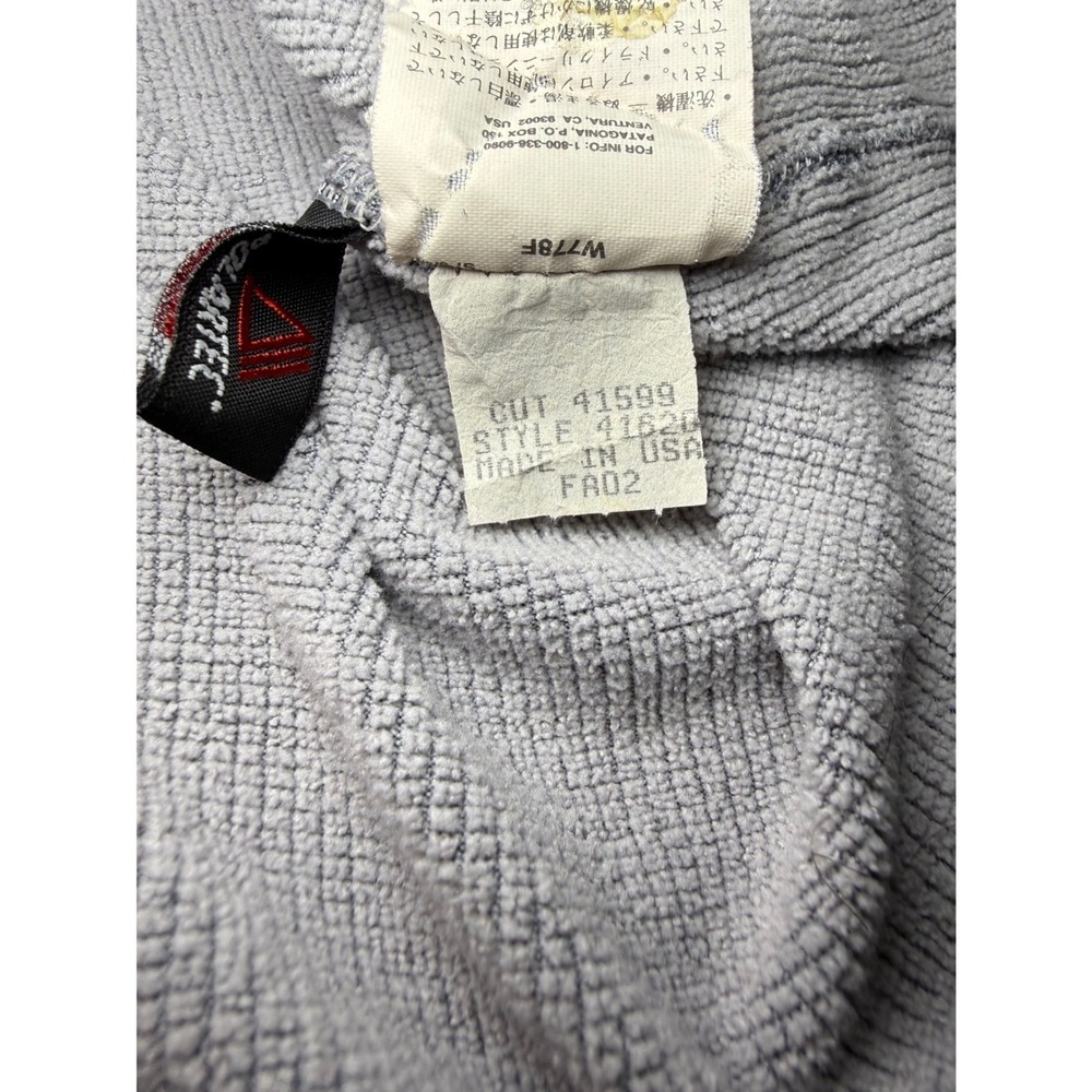 Patagonia Men Medium Gray Long Sleeve Crew Neck Shirt - Picture 9 of 9
